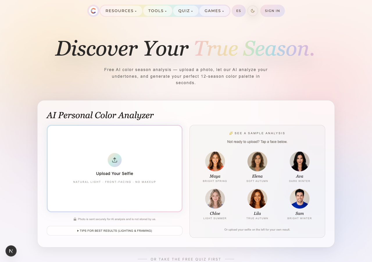 Color Season AI - Product Image